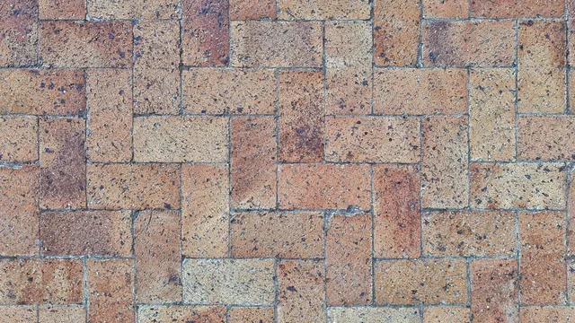 Newly installed paver patio behind a Leisure City, FL home